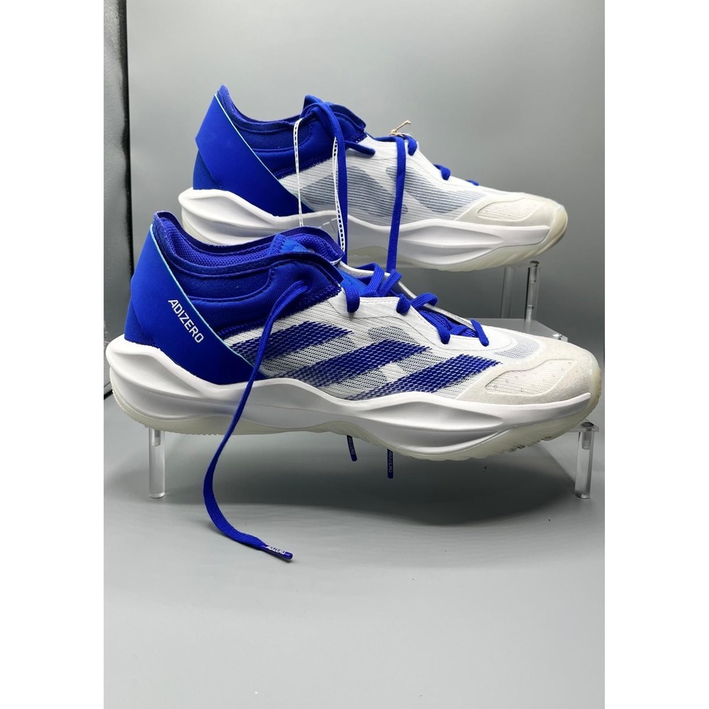 Adidas Adizero Select 2.0 Team Basketball Mens 11 White Sneakers Athletic Shoes